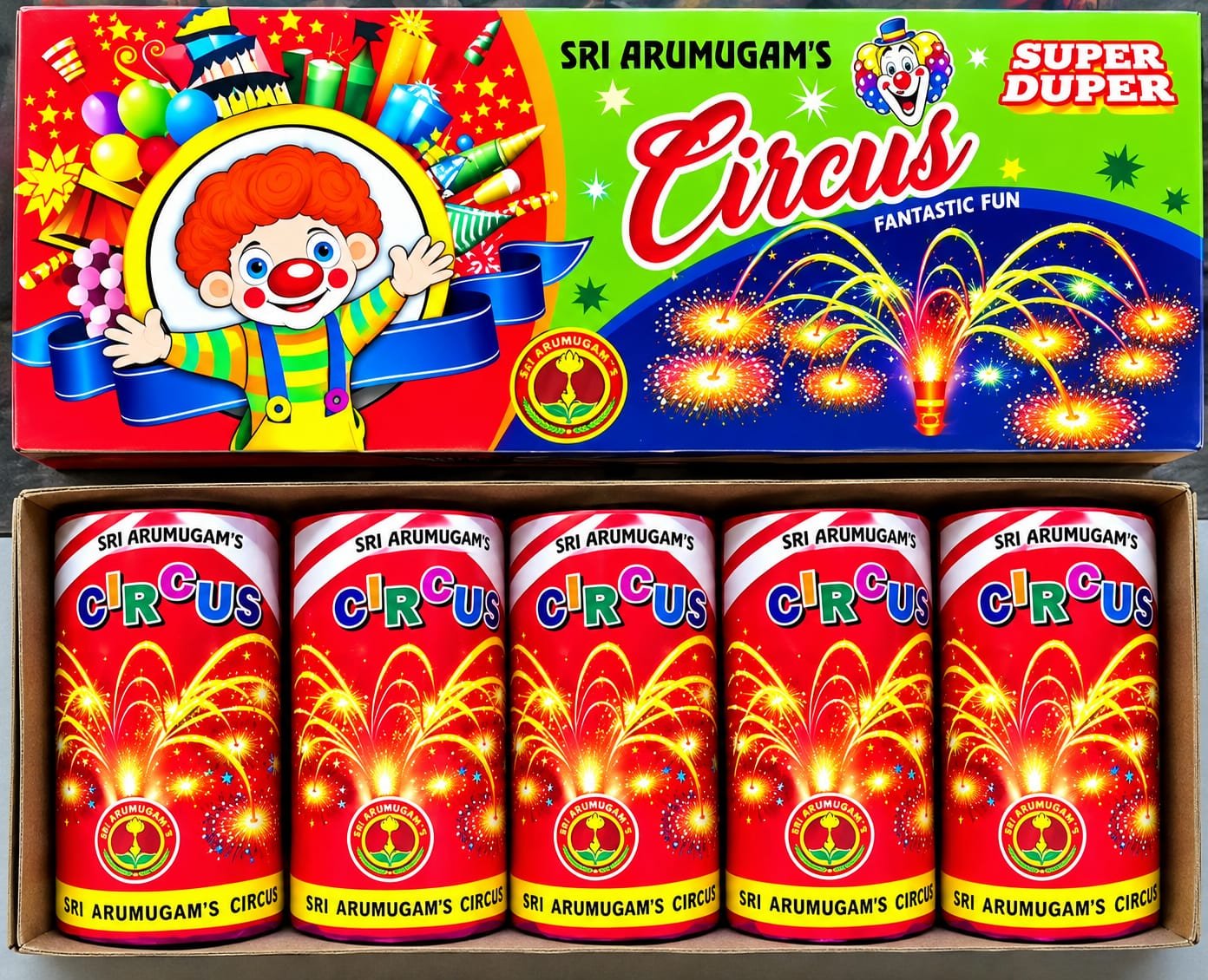 circus (5 pcs)